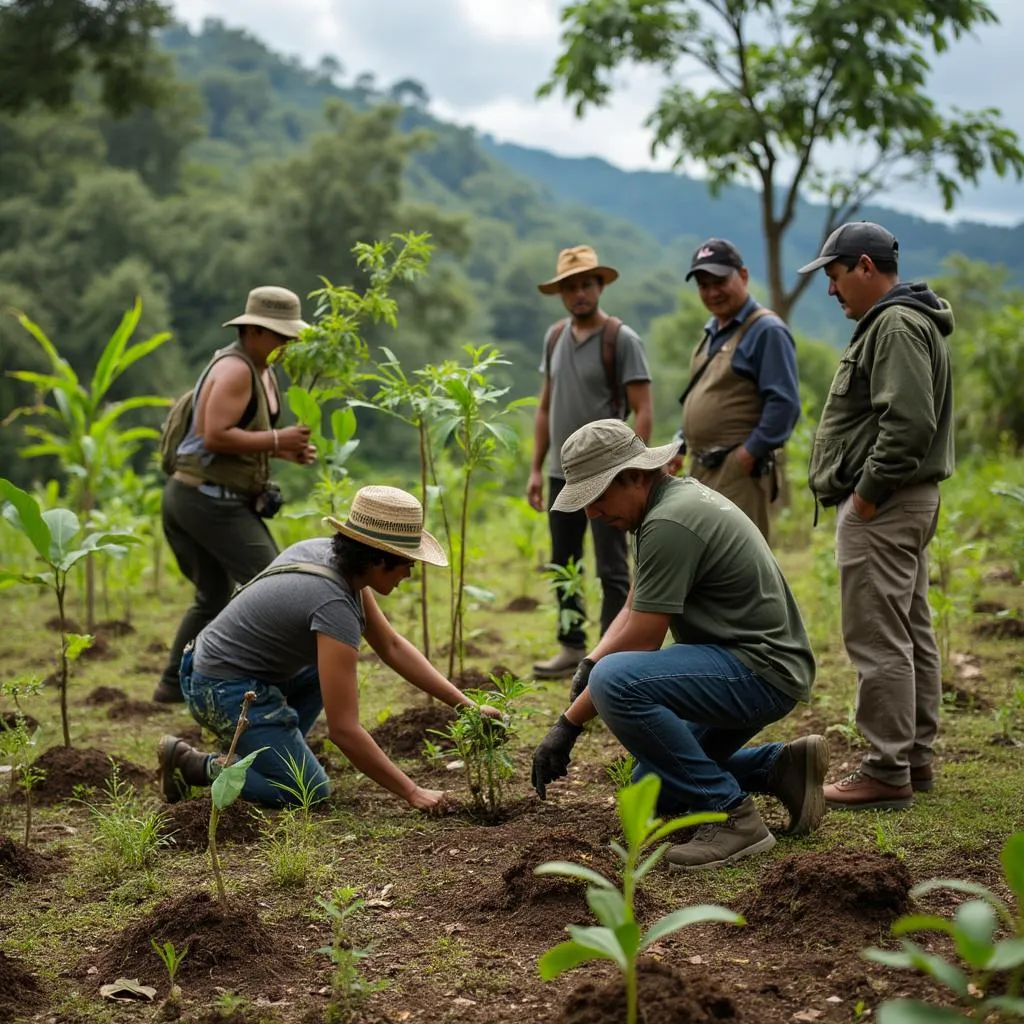 Proyecto de reforestación sostenible