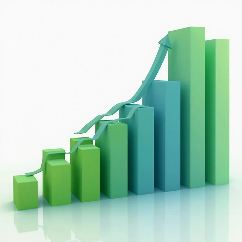 Gráfico de crecimiento económico