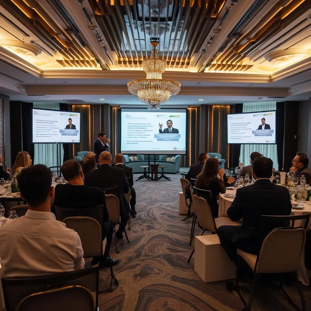 Evento de networking para inversores