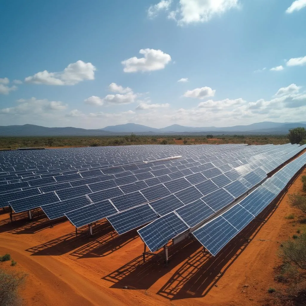 Granja solar en Colombia