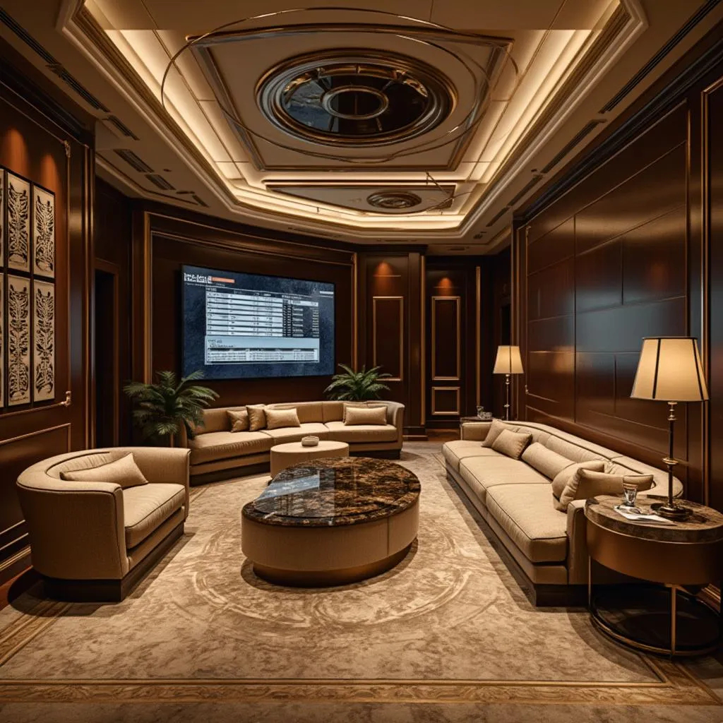 Sala VIP para inversores